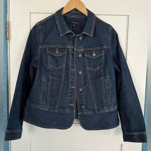 Talbots Dark Blue Jean Jacket